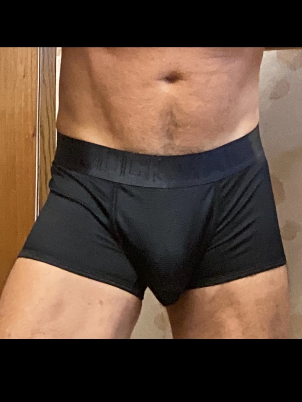 Jockmail Black trunks , large